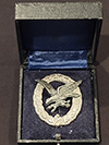 Luftwaffe radio operator badge by Assmann